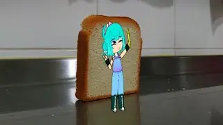 Bread falling over Liza trend (MEME - GACHA CLUB)