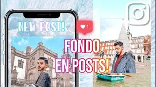 COMO poner FONDOS en INSTAGRAM STORIES 2020 - iPhone y Android