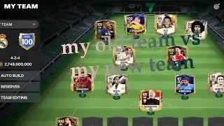 my team then vs now🥶✌️🕊️🕊️♥️♥️❤️‍🩹❤️‍🩹#fifa #mobilelegends #fc24 #just loved it#summer #summertime