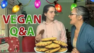 Vegan Chocolate Chip Cookies + Vegan Q & A | Cook With Me