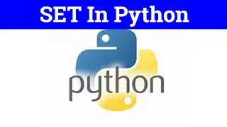 set in python | set in python programming | set methods in python | what is set in python | python