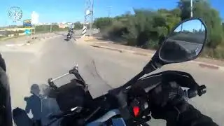 מרדף משטרתי אחרי רוכב אופנוע מכעביה שנסע בניגוד לכיוון התנועה
