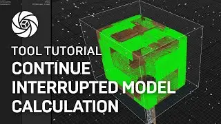 RealityCapture tutorial: Continue Interrupted Model Calculation