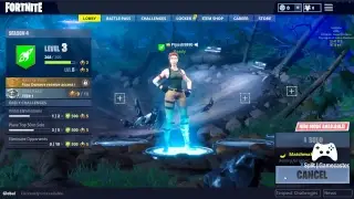 Playing fortnite...😍