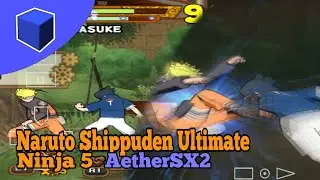 Naruto Shippuden Ultimate ninja 5 AetherSX2 Ps2