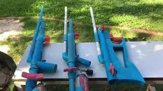 Homemade PVC gun |testing homemade gun|
