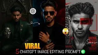 New Viral 5 Best Chatgpt Photo Editing Prompt |How To Edit Photo In Chatgpt | Chatgpt Photo Editing