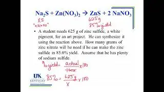 LO5 2 A student needs 625 g of zinc sulfide