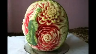 карвинг на арбузе