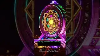 The Largest Indoor Ferris Wheel in the World  #interesting #ferriswheels  #landmarks #shorts