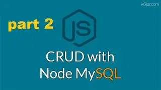 node js mysql crud operation simple and easy create read update delete part 2 | 
