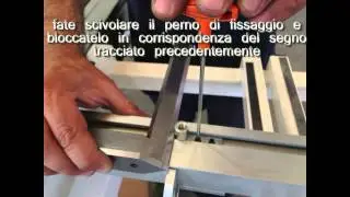TUTORIAL: regolazione riga sega