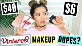 Pinterest Makeup Dupes TESTED!