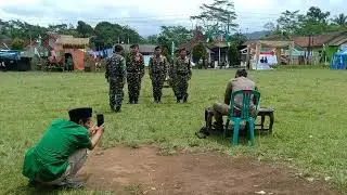Banser Purwareja Klampok Lomba PBB Kemah Bakti Ansor Banjarnegara 2022