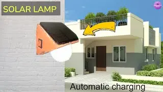 SOLAR DOOR LAMP ||  Reneuable solar energy