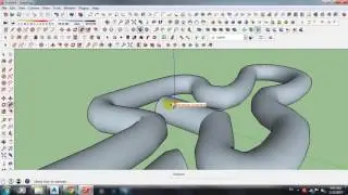 How To Create Pipe lines in Sketchup by useing Follow  me Tool