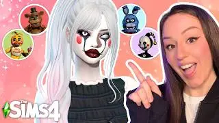 RECREATING ICONIC CHARACTERS FROM FIVE NIGHTS AT FREDDY'S in The Sims 4!
