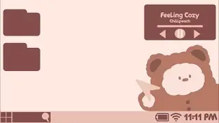 Brown Aesthetic Computer Intro Template *No Text* (Free)