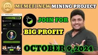 MemeFi New Project | Memes LAB Mining aap | New Mining aap | MemeFi Latest Update