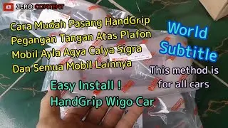 How to Install Cabin Handle Handle Handle Hand Grip Hand Grab Ayla Agya Wigo 1.2 method for all cars