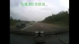 Land Cruiser пошел в лобовую
