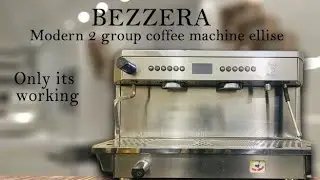 Bezzera ellisse coffee machine double group