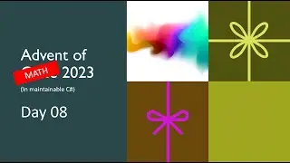 Advent of Code 2023 in Maintainable C# (Day 08) #AdventOfMath :-(
