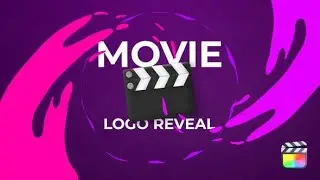 Apple Motion Template: Clapperboard Movie Logo Reveal