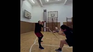 European swordfight combat #19 #shorts #skills #rapier #action