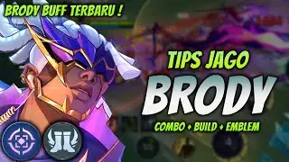 CARA MAIN BRODY BUFF ! BUILD & EMBLEM BRODY TERKUAT 2025 ! | BRODY GOLD LANE NEOBEAST GAMEPLAY