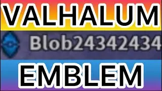 VALHALUM EMBLEM!!! (Azure mines)