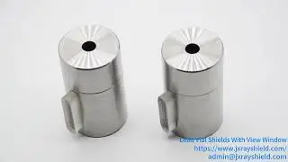 Lead Vial Shields With View Window