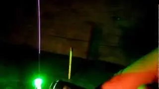 Caneta laser verde 2000mW  (adaptado para queimar)