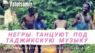 Негры танцуют под узбекскую музыку