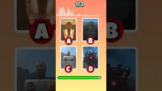 Guess the MONSTER'S VOICE - Skibidi Toilet #skibiditoilet