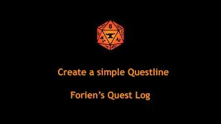 FoundryVTT Forien's Quest Log - Creating Better Quest Immersion