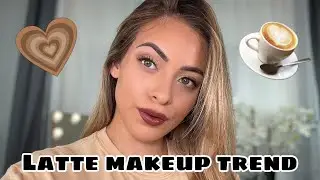TRENDY LATTE MAKEUP | ILIANASVANITY
