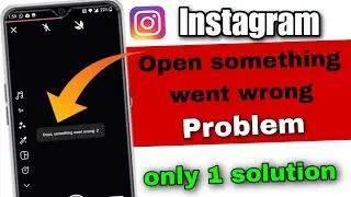 Instagram something went wrong problem |We are sorry but something went wrong instagram problem 2023