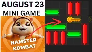 Hamster Kombat mini game today August 23