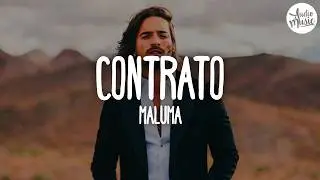 🎵 Maluma - Contrato (Letra)