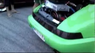 Porsche 911 (965) GTR 750 EVO Exhaust flame