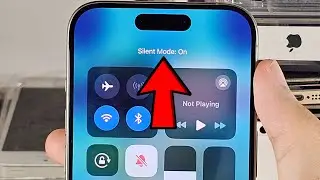 How To Turn OFF or ON Silent Mode in iPhone 15 Pro