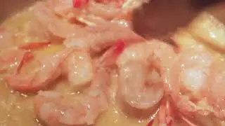 How to make HOMEMADE BLACK INK PASTA WITH GULF SHRIMP Recipe by Thuy Phan (Part 2)