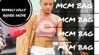 MCM BAG FASHION DISPLAY | RODEO DRIVE | DESIGNER BRAND