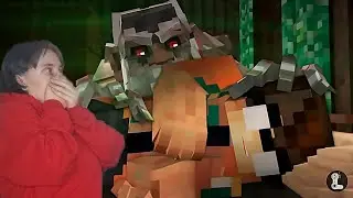АлчеРЕАКЦИЯ Линч - НОЧЬ С ДОМОВЫМ - Страшилки Minecraft