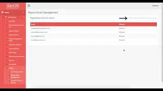 Settings: Email Notification Management