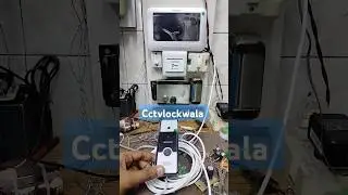 Hikvision Video Door Phone with Electric door lock, hawk vision electronic door lock Installation