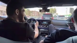 Первые кадры с Нурулло за рулем !!!