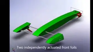 WORLD SPEED RECORD!!! Falcon Flyer, Hydrofoil model -- 156 km/hr