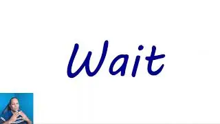 Wait meaning as a noun and verb | Wait meaning with example sentences and translation in Hindi Urdu